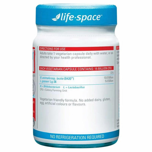 Life Space B420 益生菌 標示